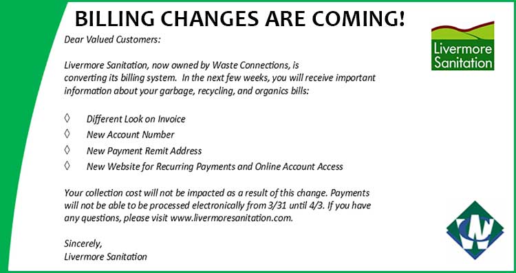 Billing Changes Are Coming!